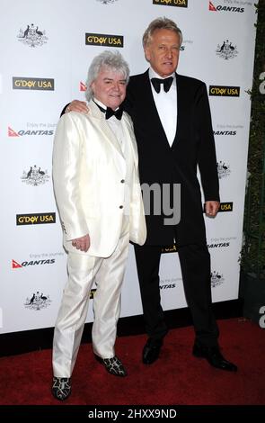 Russell Hitchcock and Graham Russell at the 9th Annual G'Day USA Los Angeles Black Tie Gala held at Hollywood & Highland, Los Angeles Stock Photo