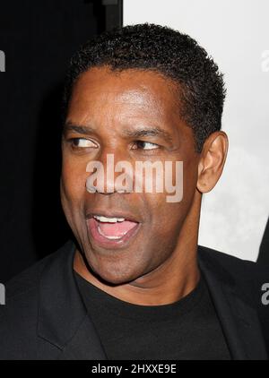 Denzel Washington At The Safe House Premiere At The SVA Theater - Arrivals New York City, USA