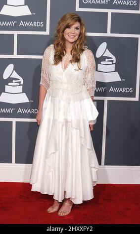 Alison Krauss at the 54th Annual Grammy Awards held at the Staples Center in Los Angeles, California Stock Photo