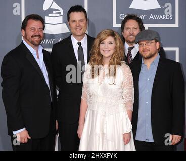 Alison Krauss and Union Station at the 54th Annual Grammy Awards held at the Staples Center in Los Angeles, California Stock Photo