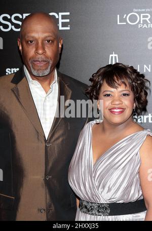 James Pickens Jr. and Chandra Wilson during the 5th Annual ESSENCE Black Women In Hollywood luncheon held at the Beverly Hills Hotel, California Stock Photo