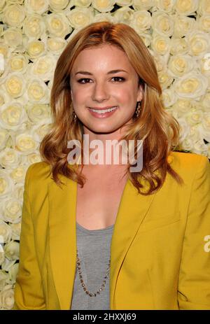 Emily VanCamp during the QVC Red Carpet Style Event held at the Four Seasons, California Stock Photo