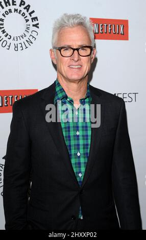 John Slattery attending PaleyFest 2012 as the festival honors "Mad Men