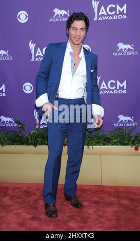 Joshua Scott Jones, Steel Magnolias arriving at The 47th Annual Academy of Country Music Awards held at the MGM Grand Garden Arena, Las Vegas Stock Photo