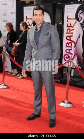 Jesse Metcalfe at the 2012 TCM Classic Film Festival Opening Night premiere of the 40th Anniversary Restoration of 'Cabaret' at the Chinese Theatre on April 12, 2012 in Los Angeles, California. Stock Photo