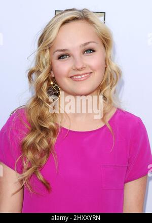 Mia Rose Frampton arriving at the 2012 ASCAP Pop Music Awards held at