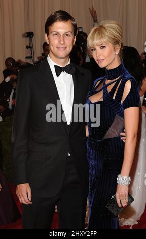 Jared Kushner and Ivanka Trump arrive for the State Dinner honoring ...