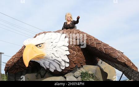 May 11, 2012 Pigeon Forge, Tn. Dolly Parton Dolly Parton's Homecoming Parade through the Parkway Stock Photo