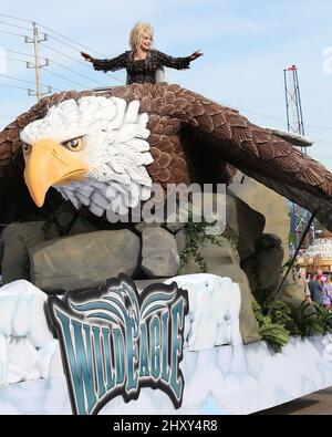 May 11, 2012 Pigeon Forge, Tn. Dolly Parton Dolly Parton's Homecoming Parade through the Parkway Stock Photo