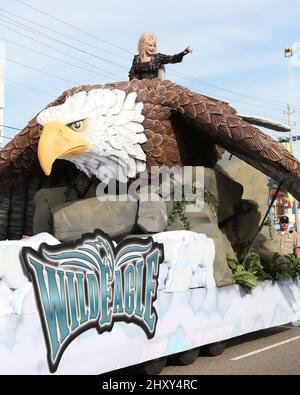 May 11, 2012 Pigeon Forge, Tn. Dolly Parton Dolly Parton's Homecoming Parade through the Parkway Stock Photo