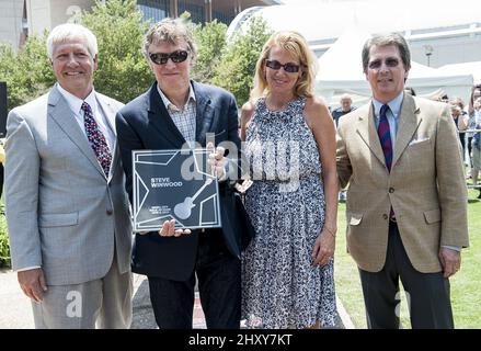 Steve Winwood and Eugenia Winwood as Steve Winwood is honoured at the