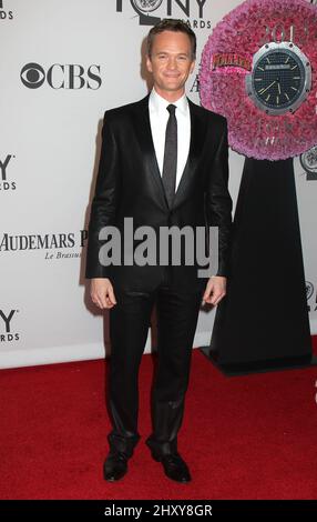 Neil Patrick Harris attends the 66th Annual Tony Awards held at The Beacon Theatre, New York City, NY. Stock Photo