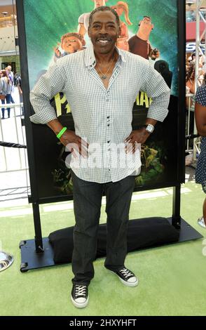 Ernie Hudson attends the 'ParaNorman' Los Angeles Premiere held at Universal CityWalk, Universal City. Stock Photo