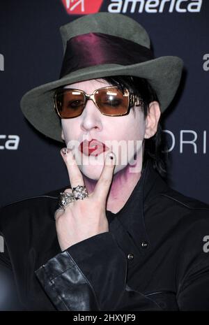 Marilyn Manson attending the Sunset Strip Music Festival VIP Party, California. Stock Photo
