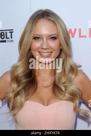 Melissa Ordway attends the "Lawless" premiere held at the ArcLight, Los