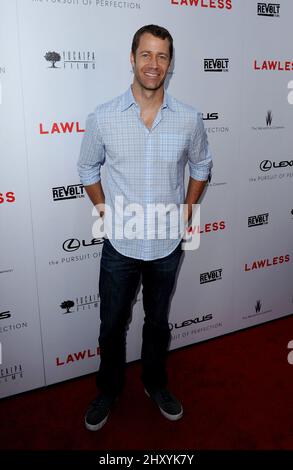 Colin Ferguson attends the 'Lawless' premiere held at the ArcLight, Los Angeles. Stock Photo