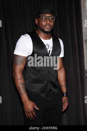 Omar Epps attends the premiere of 'You, Me and The Circus' in Los Angeles, California. Stock Photo