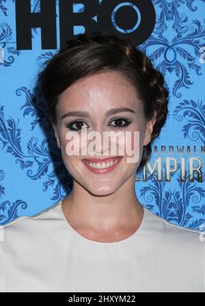 Heather Lind attending the season 3 premiere of HBO's 'Boardwalk Empire
