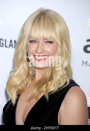 Beth Behrs attending the amfAR Inspiration Gala held at Milk Studios in