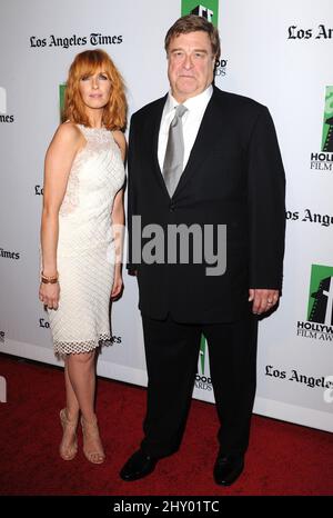 Kelly Reilly and John Goodman attending the 16th Annual Hollywood Film Awards Gala held at the Beverly Hilton Hotel in Los Angeles, USA. Stock Photo