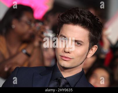 Jackson Rathbone attending the premiere of 'The Twilight Saga: Breaking Dawn-Part 2' at the Nokia Theatre in Los Angeles. Stock Photo