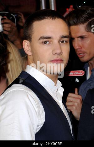 Liam Payne from One Direction attends the 'The X Factor' season finale results show at CBS Television City on Thursday, Dec. 20, 2012 Stock Photo