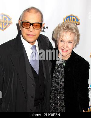 Michael York and wife Patricia McCallum at the 'Cabaret' 40th Anniversary New York Screening, held at the Ziegfeld Theatre. Stock Photo