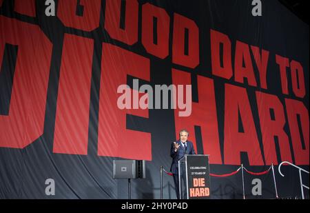 Jim Gianopulos at the 'A Good Day To Die Hard' dedication of a permanent soundstage and mural unveiling held at 20th Century Fox Lot. Stock Photo