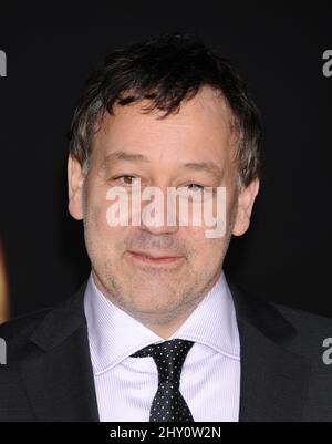 Sam Raimi attending 'Oz The Great and Powerful' World Premiere held at the El Capitan Theatre in Los Angeles, USA. Stock Photo