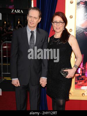 Steve Buscemi and wife Jo Andres attending