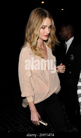 Rosie Huntington-Whiteley attending the Blackberry Z10 Launch Party held at Cecconi's in Hollywood, California. Stock Photo