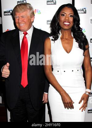 Omarosa Manigault attending a photocall for Celebrity Apprentice USA at