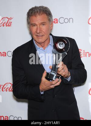 Harrison Ford attending CinemaCon 2013 Big Screen Achievement Awards at Caesar's Palace in Las Vegas, Nevada. Stock Photo