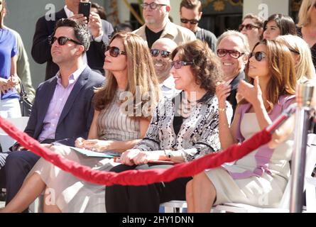 Troy Garity, Maria Shriver, Lily Tomlin & Eva Longoria attending Jane Fonda's Hand and Foot-print Ceremony in Los Angeles, California. Stock Photo