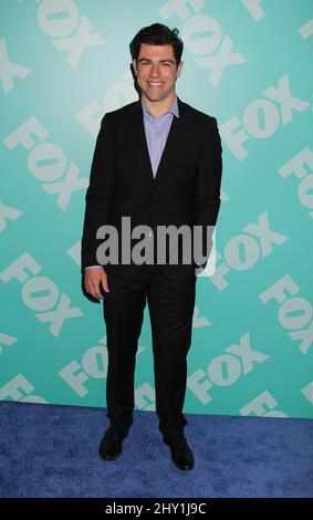 Max Greenfield attending the 2013 Fox Upfront Presentation in New York. Stock Photo