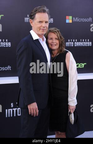 Bruce Greenwood & Susan attending the premiere of 'Star Trek: Into Darkness' in Los Angeles. Stock Photo