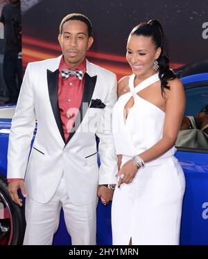 Chris 'Ludacris' Bridges arriving for the Universal Pictures Film Premiere for Fast & Furious 6 at the Gibson Amphitheatre in Universal City, California. Stock Photo