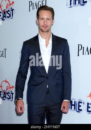 Alexander Skarsgard attending the premiere of 'The East' in Los Angeles, California. Stock Photo