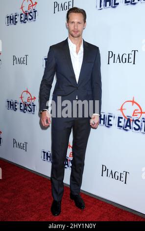 Alexander Skarsgard attending the premiere of 'The East' in Los Angeles, California. Stock Photo