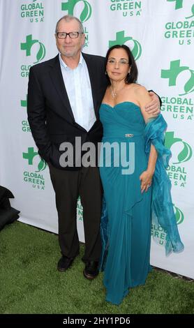 Ed O'Neill and wife Catherine Rusoff arriving for the USA's Annual Millennium Awards at the Fairmont Hotel, Los Angeles. Stock Photo