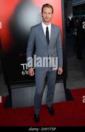 Alexander Skarsgard at the 'True Blood' Season 6 Premiere at ArcLight Cinemas Cinerama Dome Stock Photo