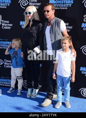 Gwen Stefani, Gavin Rossdale, Zuma Nesta Rock Rossdale, Kingston