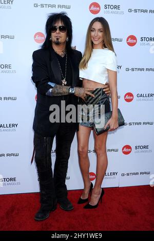 Nikki Sixx and Courtney Sixx at Los Angeles Premiere Of Netflix's 'The