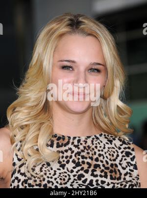 Haley King at the Conjuring Premiere at the Arclight Theatre in Los