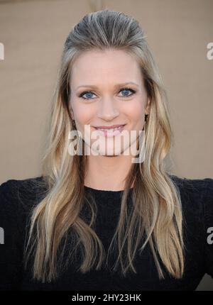 AJ Cook attends the CBS, Showtime and The CW 2013 Annual Summer Stars