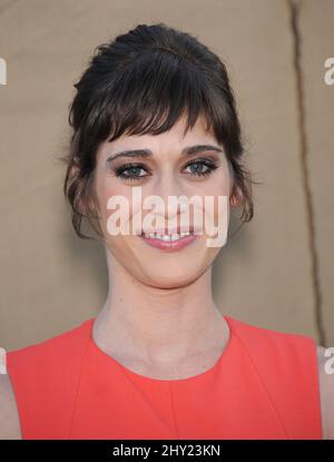 Lizzy Caplan attends the CBS, Showtime and The CW 2013 Annual Summer