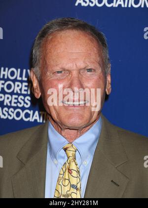 Tab Hunter attending the Hollywood Foreign Press Association Installation Luncheon in Los Angeles, California. Stock Photo