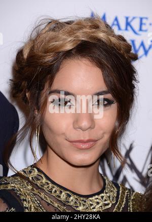 Vanessa Hudgens arriving at WWE 'Superstars for Hope' Honoring Make-A-Wish held at the Beverly Hills Hotel, Los Angeles. Stock Photo