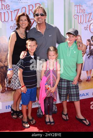 Sam Jenkins, Kevin Sorbo, Braedon Sorbo, Shane Sorbo and Octavia Sorbo