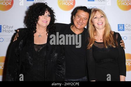 Steve Perry, Ann Wilson & Nancy Wilson attends City of Hope???s Spirit of Life Gala at Hercules Campus Stock Photo